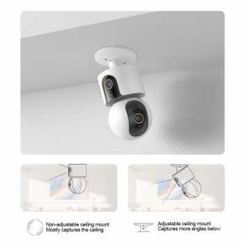 Gambar produk Xiaomi Kamera CCTV Dual Lens PTZ 360 Degree AI Detection WiFi 6 4MP - C500