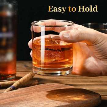 Gambar produk WEIN Gelas Whisky Cocktail Japanese Style Rock Glass 400ml - W300