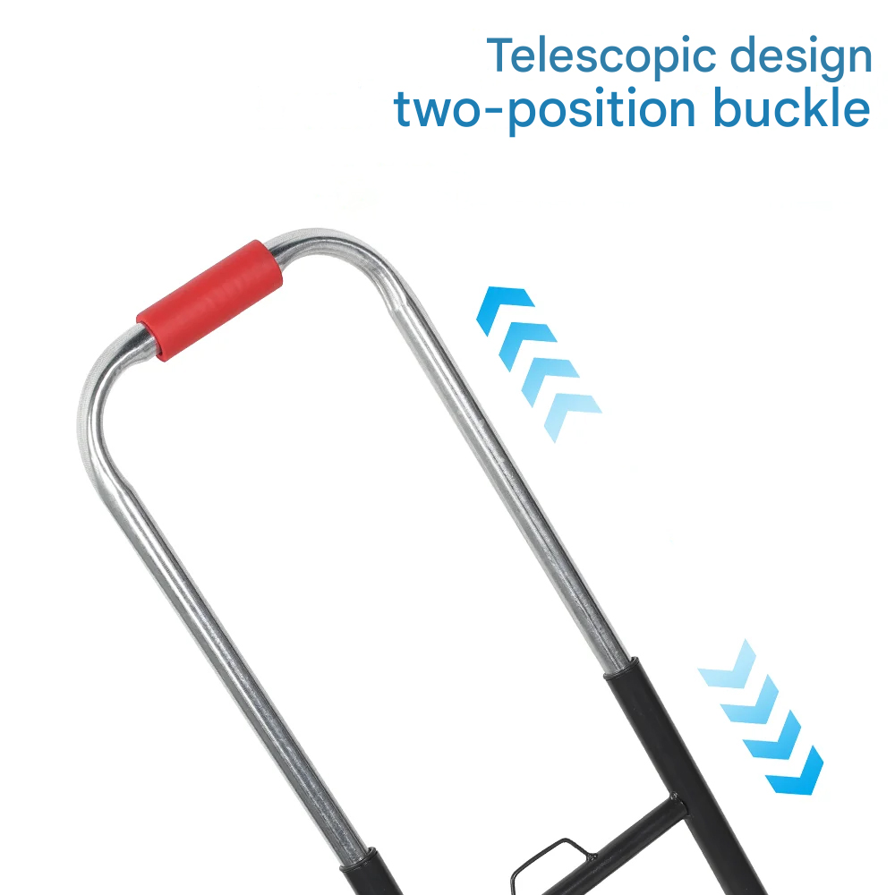 HAOTOOLS Troli Barang Lipat Foldable Trolley Cart Telescopic PU Wheels - HT-20 Gambar produk HAOTOOLS Troli Barang Lipat Foldable Trolley Cart Telescopic PU Wheels - HT-20