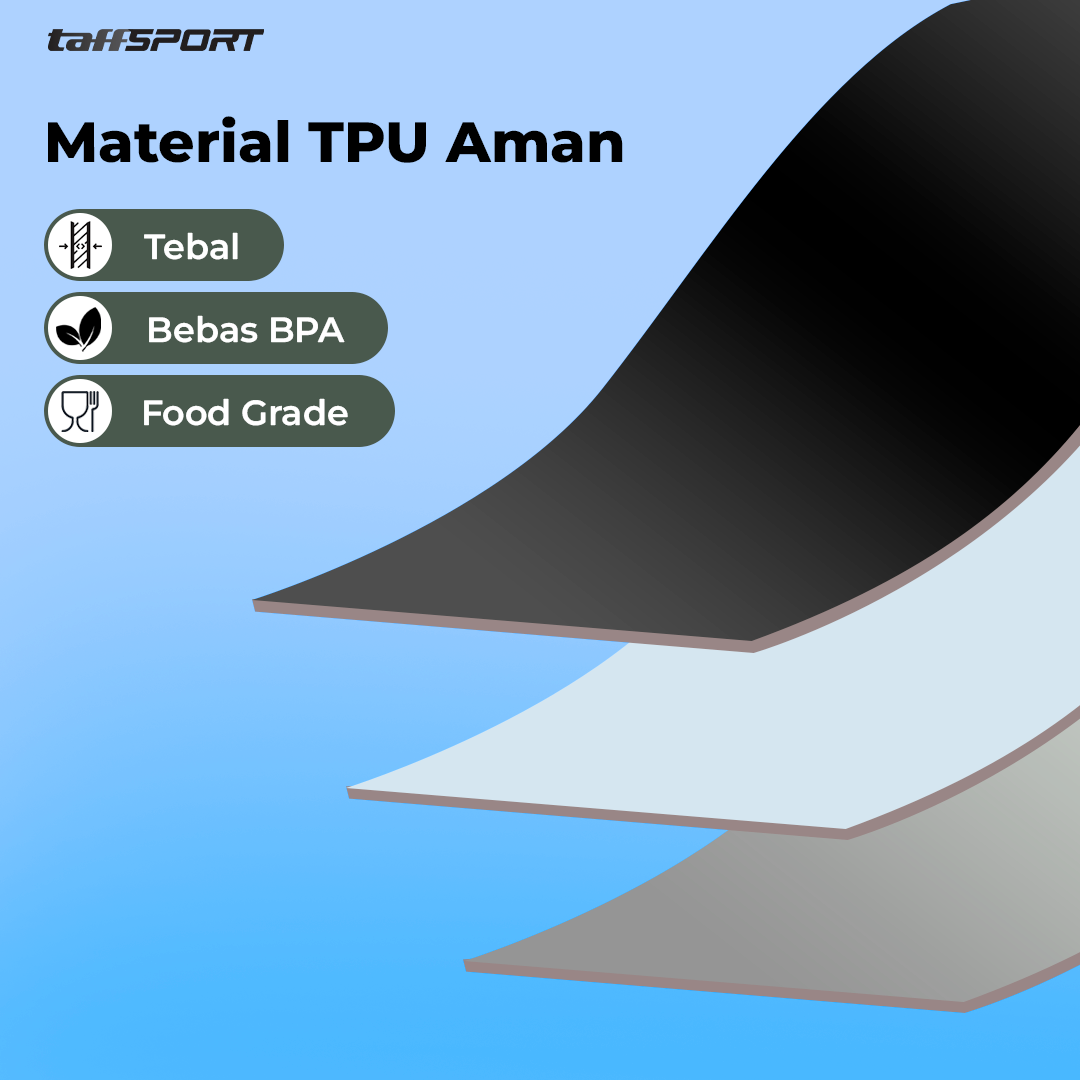 Gambar produk TaffSPORT Kantong Air Minum Water Bladder Hydration Pack BPA Free 3L - Y8