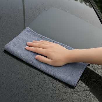 Gambar produk HAIFENG Kain Lap Microfiber Mobil Cleaning Towel Soft High Absorption 30x60cm - HF30