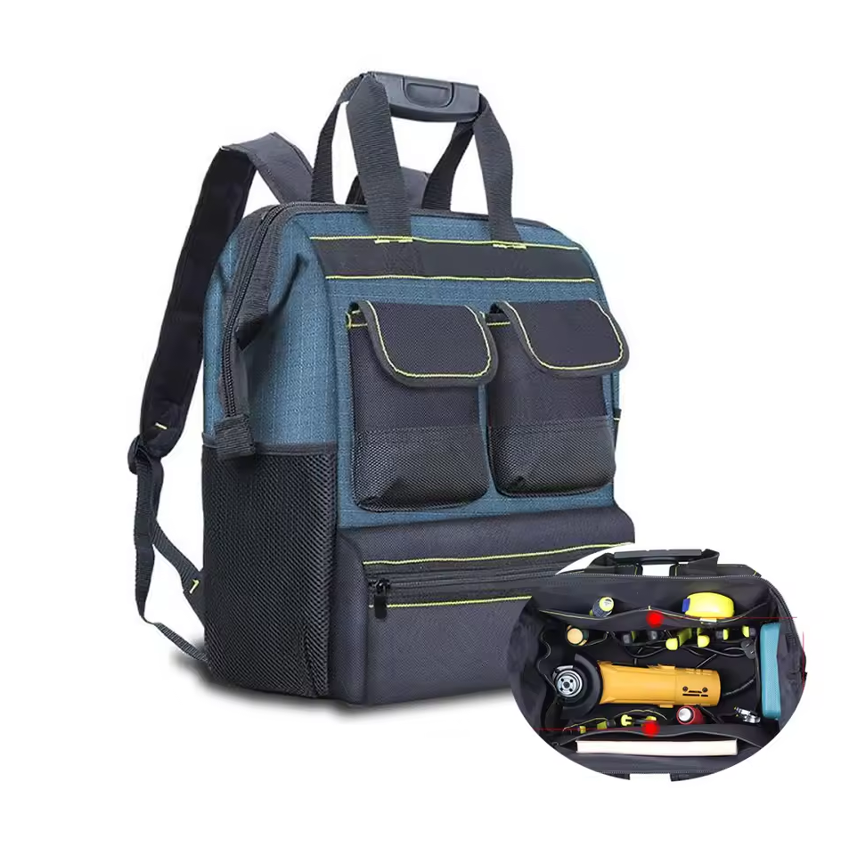 YISHENG Tas Perkakas Tukang Mekanik Storage Tool Backpack 31x20x43cm - ISY03 Gambar produk YISHENG Tas Perkakas Tukang Mekanik Storage Tool Backpack 31x20x43cm - ISY03