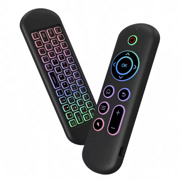 Gambar produk Kebidumei Air Mouse Wireless Keyboard Remote Backlit 7 Colors 250mAh - KB200