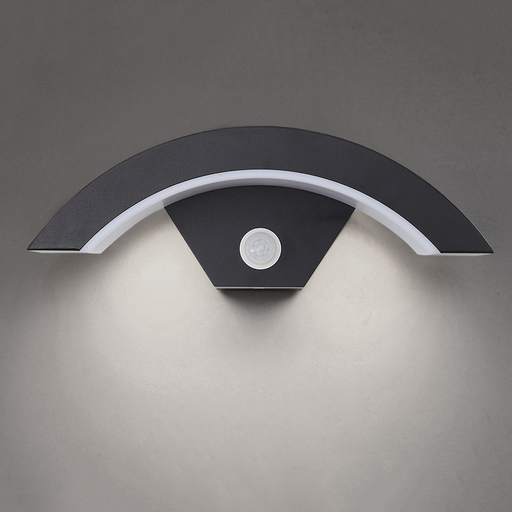 PDQ Lampu LED Dinding Outdoor Motion Sensor Waterproof Cool White 15W Inner Light - 3120 Gambar produk PDQ Lampu LED Dinding Outdoor Motion Sensor Waterproof Cool White 15W Inner Light - 3120