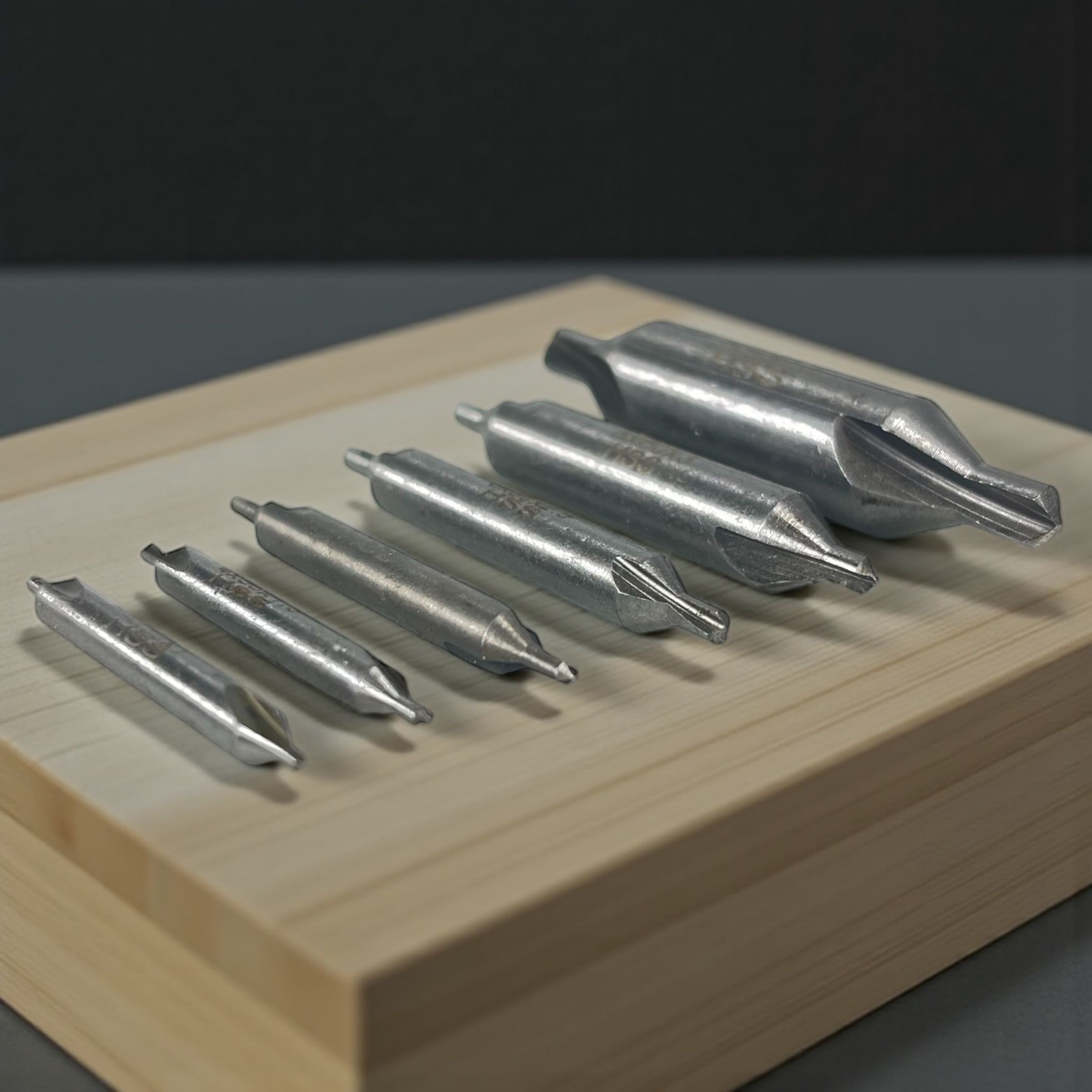 Taffware Mata Bor Center Drill Bits Set Precision 6 PCS - SV-VDB25 Gambar produk Taffware Mata Bor Center Drill Bits Set Precision 6 PCS - SV-VDB25