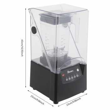Gambar produk Yunlin Blender Buah Smoothie Ice Crusher Silent Steel Blade 2600W 2L - XTY-333