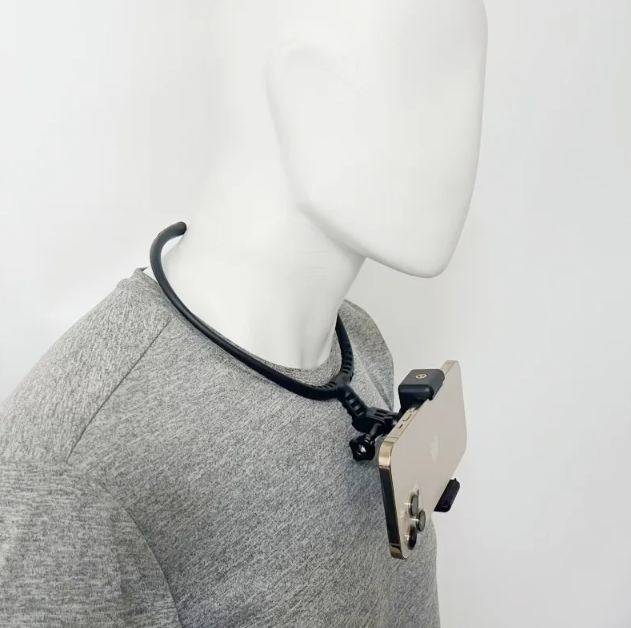 CHOHO Neck Holder Mount Phone Strap Lanyard For Insta360 GoPro - SW2 Gambar produk CHOHO Neck Holder Mount Phone Strap Lanyard For Insta360 GoPro - SW2