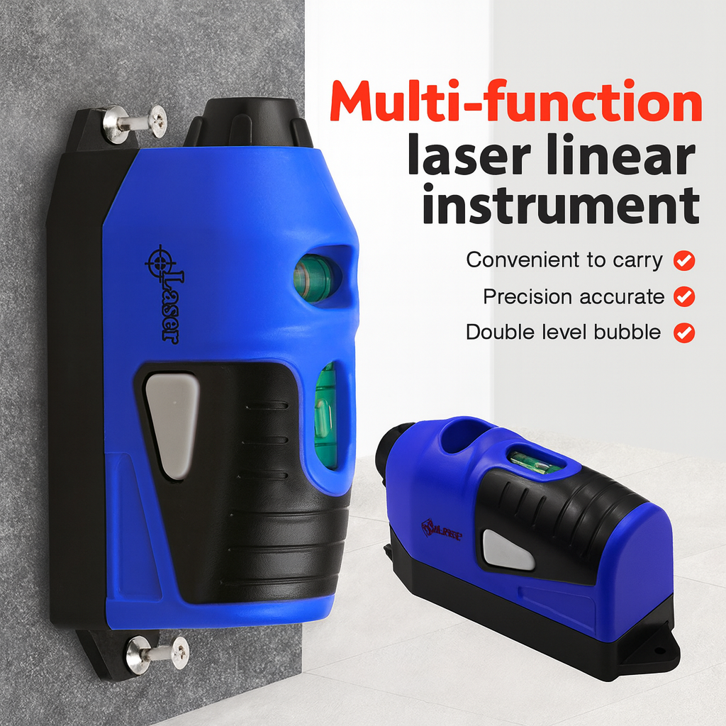 Gaqqee Laser Level 2in1 Waterpass Vertical Line Mini Portable - G21 Gambar produk Gaqqee Laser Level 2in1 Waterpass Vertical Line Mini Portable - G21
