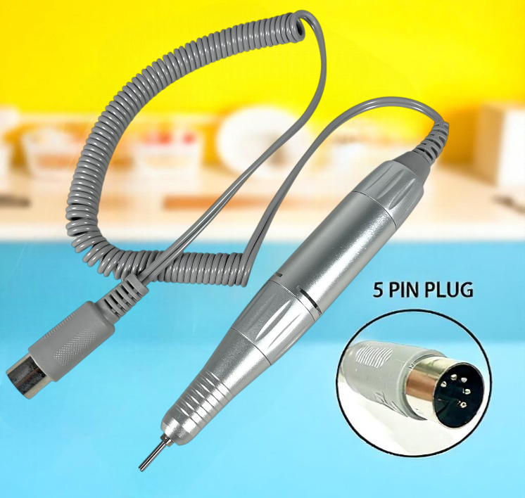 Gambar produk LNWPYH Kikir Kuku Nail Drill Polish Handle Handpiece 5 Pin 35000 RPM - ZYD39
