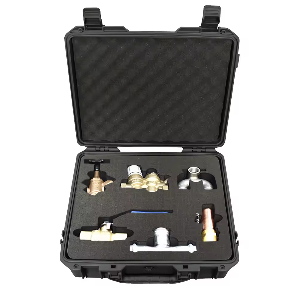 Gambar produk HAMLIN Kotak Perkakas Penyimpanan Barang Toolbox Hard Case Waterproof 380x310x115mm - DT-57