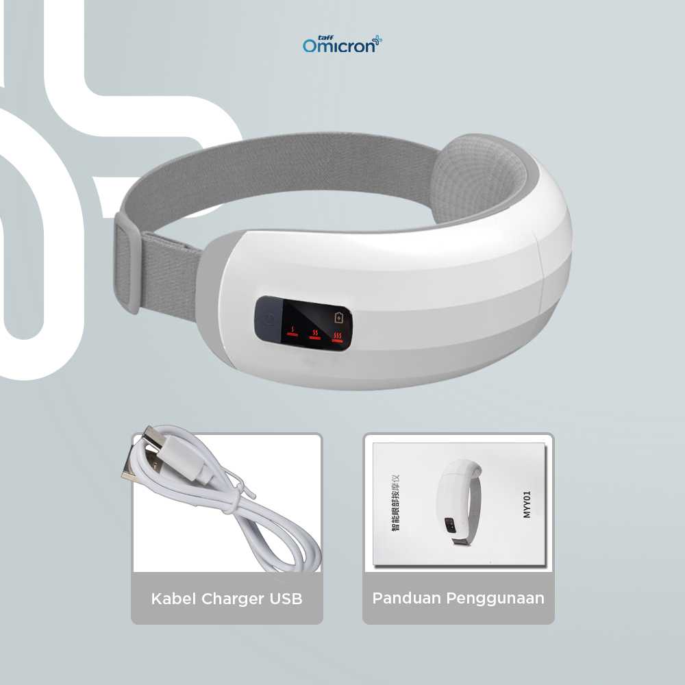 Gambar produk TaffOmicron Kompres Mata Eye Hot Heating Compress Rechargeable - MYY01-A