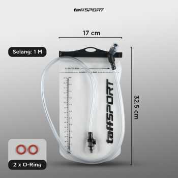 Gambar produk TaffSPORT Kantong Air Minum Water Bladder Hydration Pack 1.5L - TF15