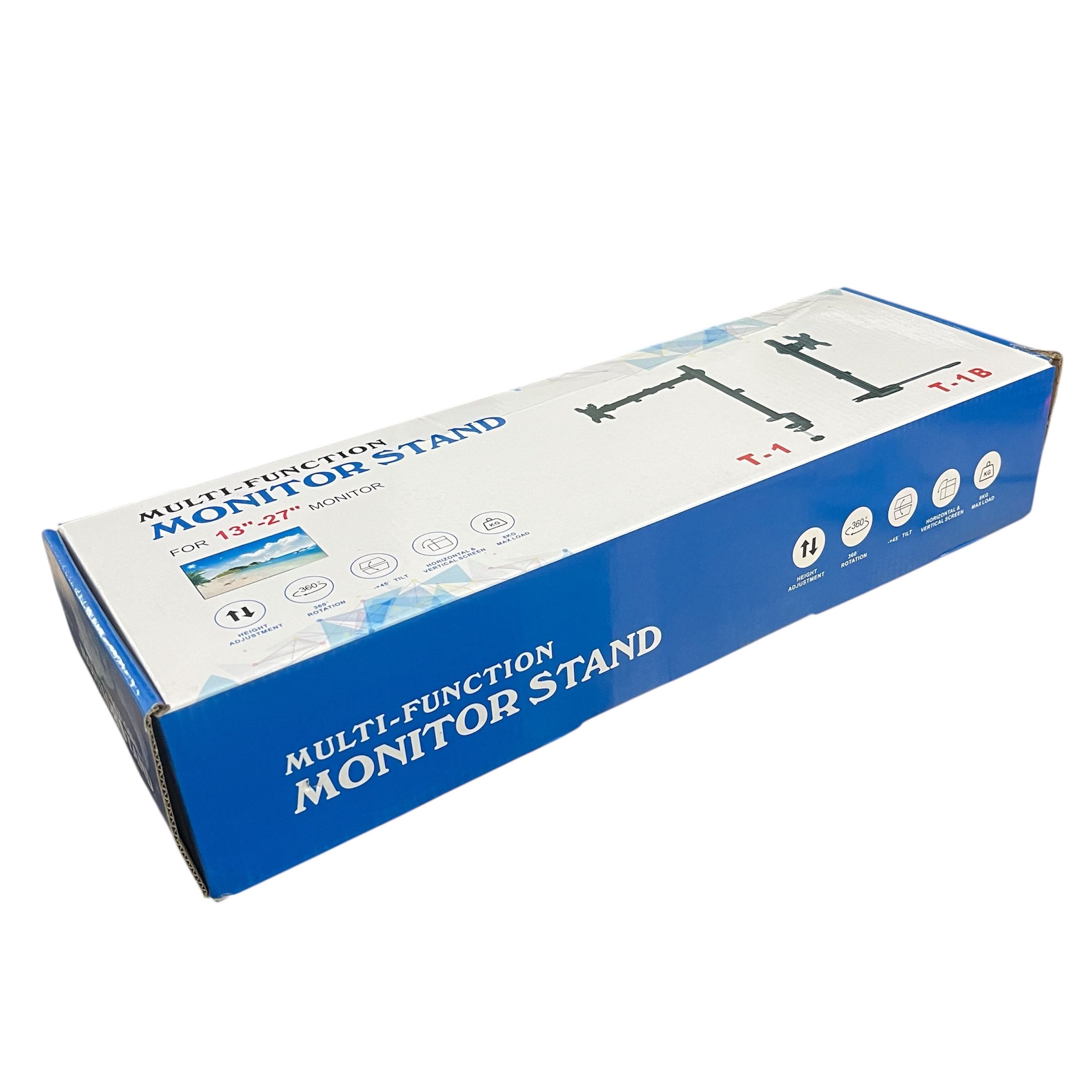 Gambar produk WEARSO Bracket Monitor Table Mount Clamp VESA 100x100 13-27 Inch TV - KM-T1B