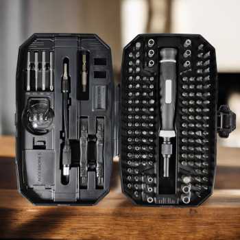 PINTUDY Set Obeng Servis Elektronik Screwdriver Phone Laptop 152in1 - PN-65