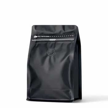 Gambar produk KOFE Kemasan Kopi Standing Pouch Ziplock Flat Bottom with Valve 10 PCS 500g - KF-10