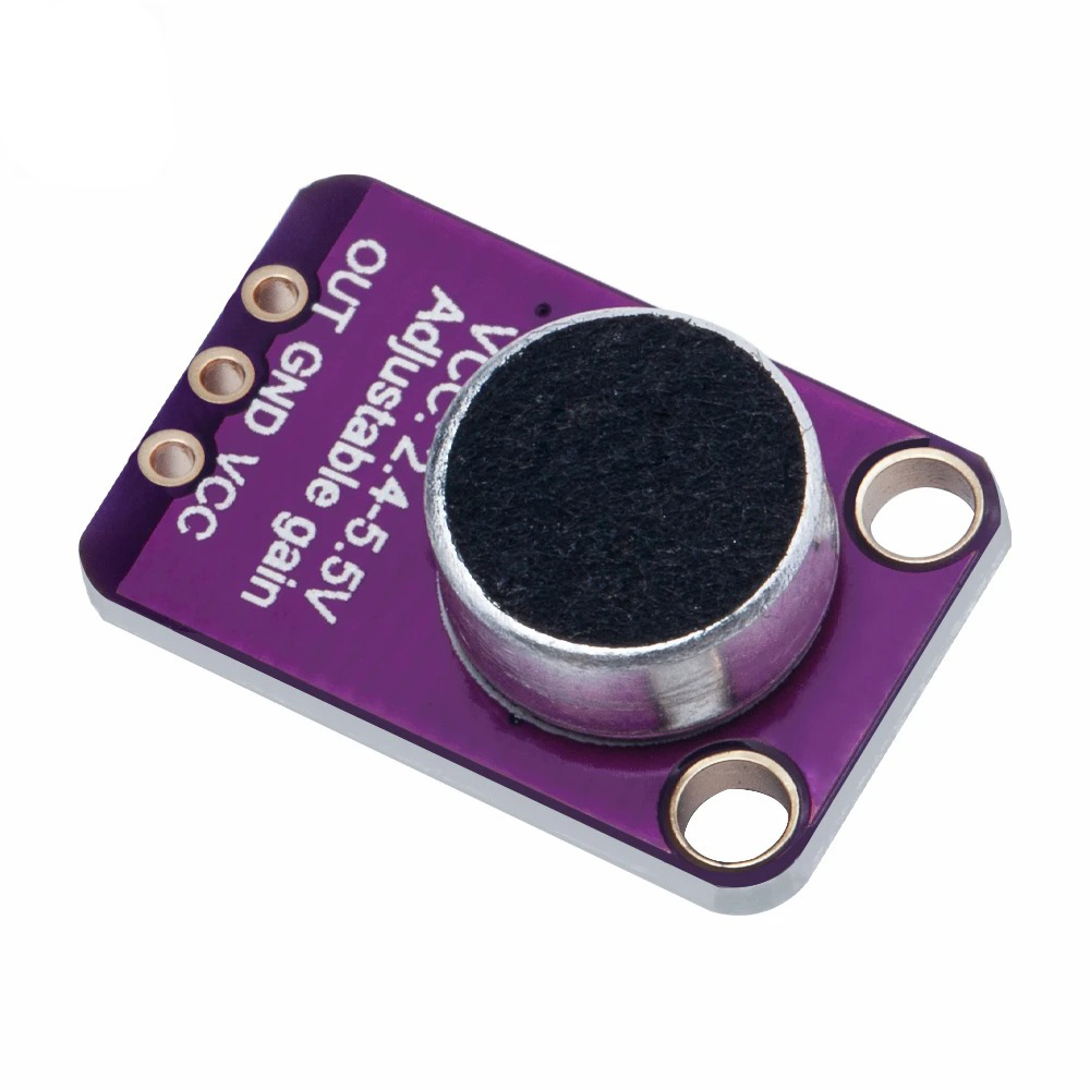 AITEXM Electret Microphone Amplifier Module Manual Adjustable Gain - GY-MAX4466 Gambar produk AITEXM Electret Microphone Amplifier Module Manual Adjustable Gain - GY-MAX4466
