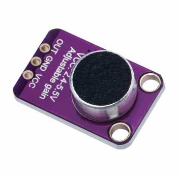 Gambar produk AITEXM Electret Microphone Amplifier Module Manual Adjustable Gain - GY-MAX4466