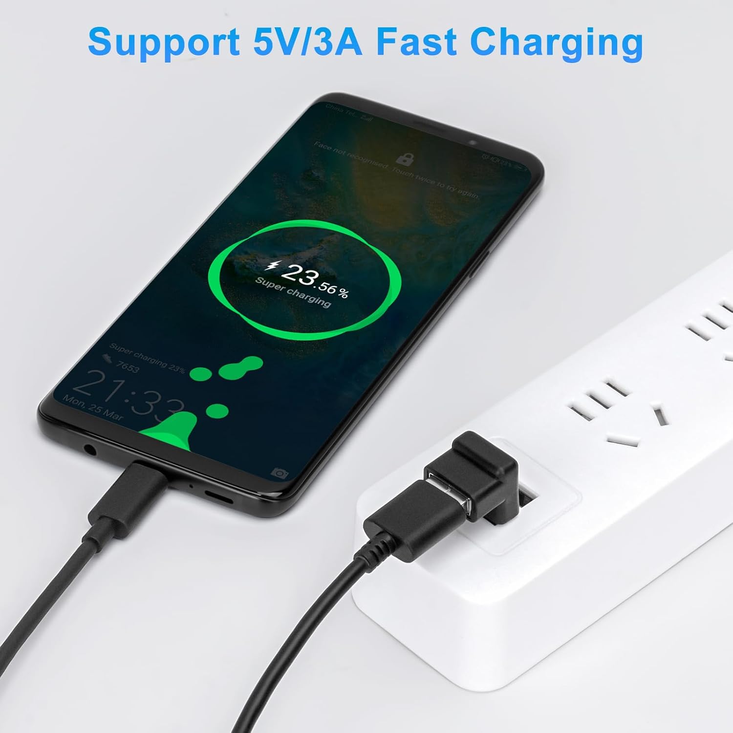 GETA Adaptor USB 3.2 Type A Male ke A Female L Shape 10 Gbps - G-02 Gambar produk GETA Adaptor USB 3.2 Type A Male ke A Female L Shape 10 Gbps - G-02