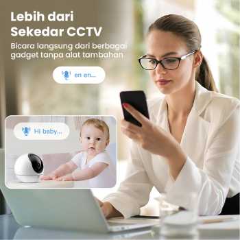 Gambar produk EZVIZ Kamera CCTV PTZ WiFi Smart IP Camera AI Tracking 3K 5MP - H6