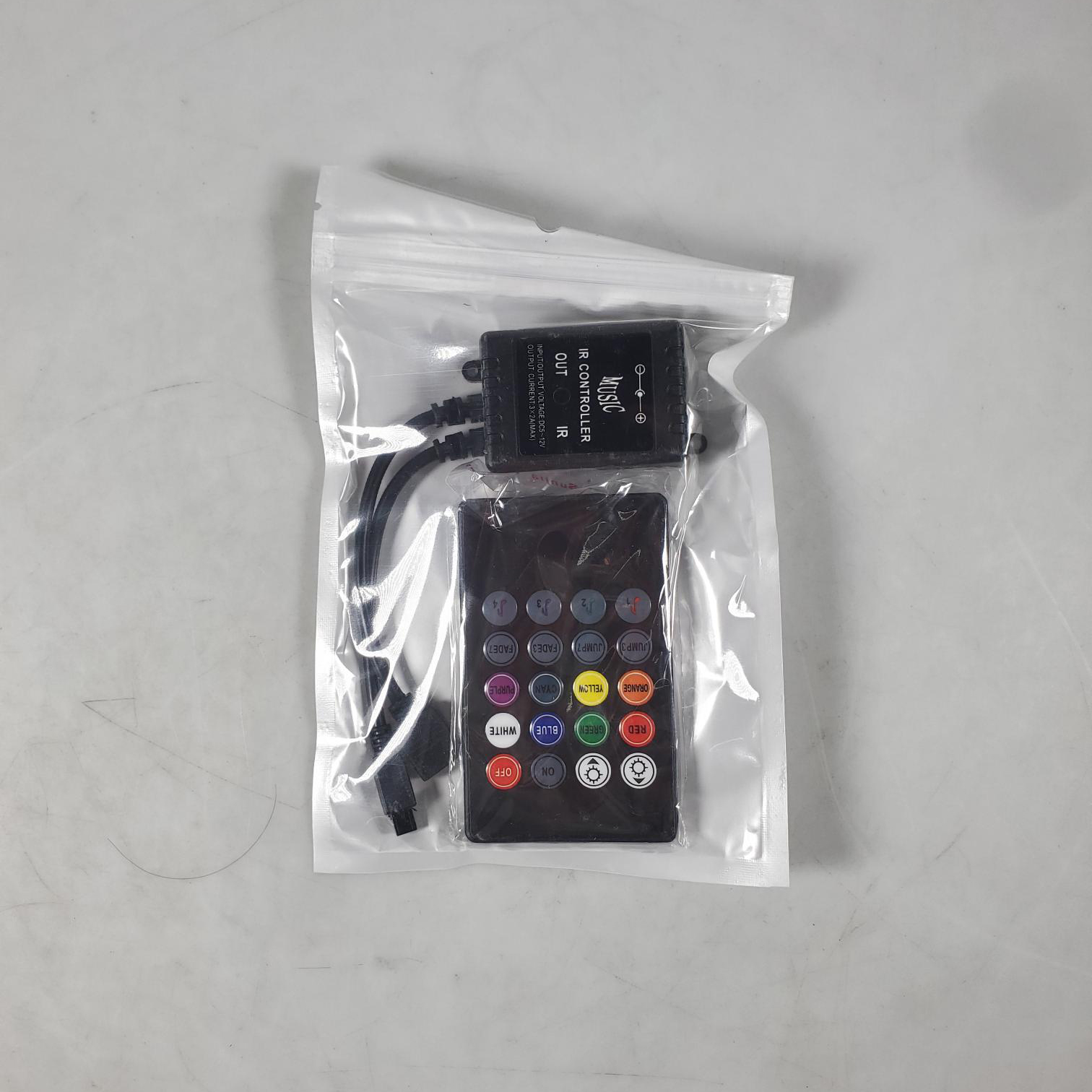 Tightsen Controller Lampu LED Strip RGB 12V 72W 2A - T258 Gambar produk Tightsen Controller Lampu LED Strip RGB 12V 72W 2A - T258