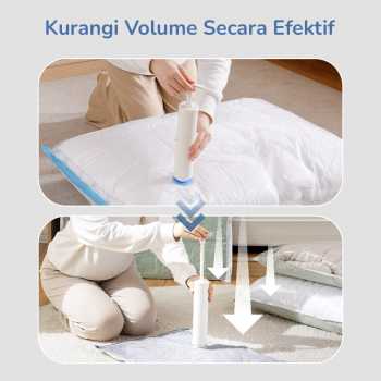 Gambar produk Joybos Pompa Vakum Baju Manual Travel Vacuum Bag Hand Pump - JB70