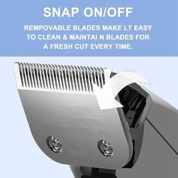 Gambar produk DALING Mata Pisau Cukur Hewan Pet Clipper Blade High Carbon Steel 3.2mm - D100