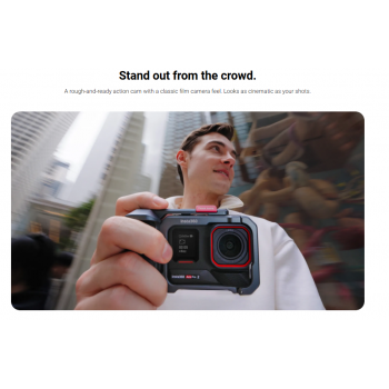 Gambar produk TELESIN StreetGrip Kit Protective Metal Cage Insta360 Ace Pro 1 / 2 - S6-FMS-31-TIS