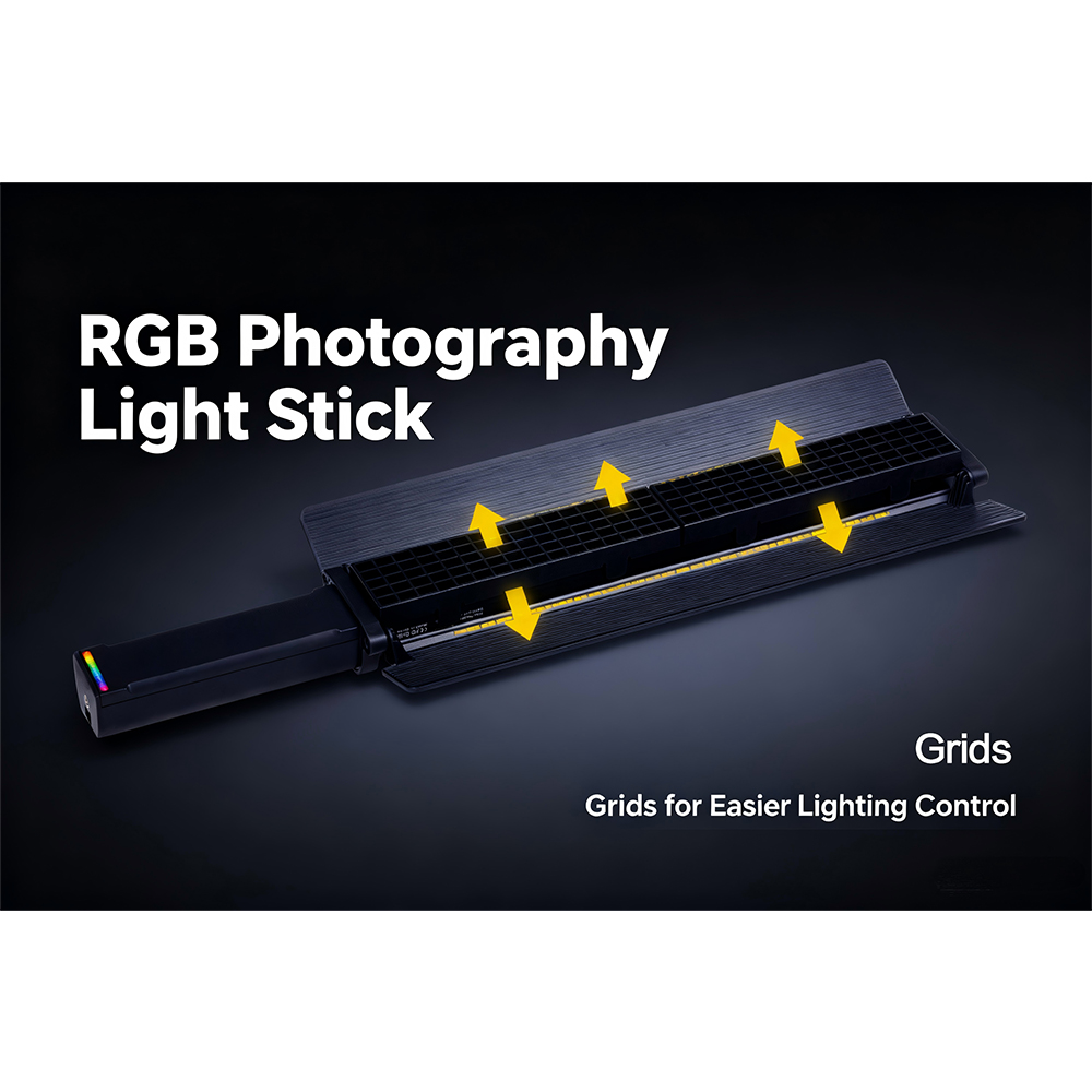 LIYADI Lampu Studio Tube Light Stick RGBW 24 Mode OLED 5200mAh 24W - C2 Gambar produk LIYADI Lampu Studio Tube Light Stick RGBW 24 Mode OLED 5200mAh 24W - C2