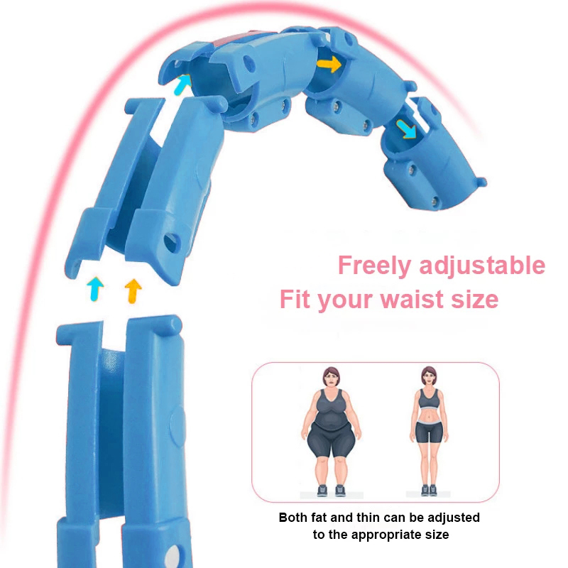 Gambar produk RUNASK Alat Fitness Cincin Pelangsing Hula Hoop Waist Adjustable - RK013