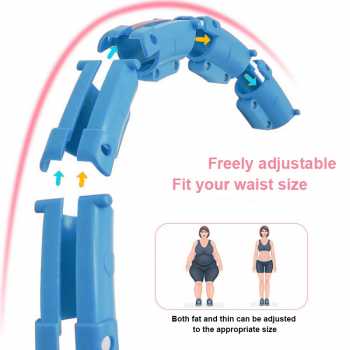 Gambar produk RUNASK Alat Fitness Cincin Pelangsing Hula Hoop Waist Adjustable - RK013