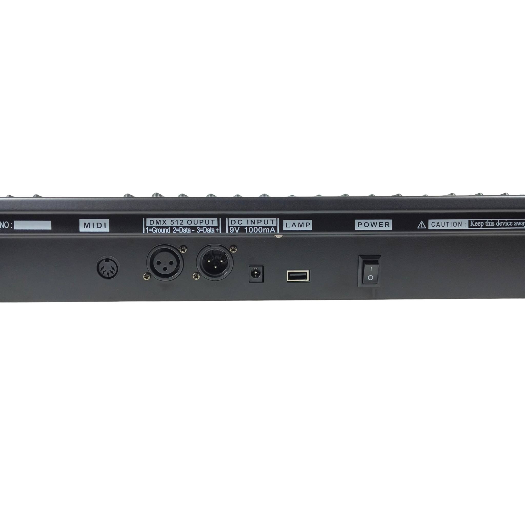 UPIKIT Mixer Lampu Stage Lighting Controller DMX Console DJ 384CH - DMX-384B Gambar produk UPIKIT Mixer Lampu Stage Lighting Controller DMX Console DJ 384CH - DMX-384B