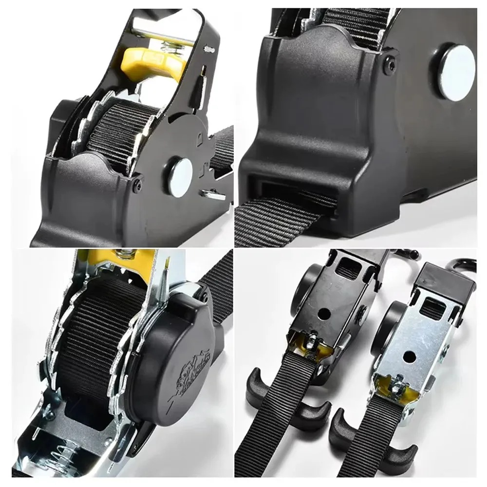 Gambar produk XTANGLE Tali Strap Pengikat Barang Otomatis Retractable Ratchet 1 PCS - ST500