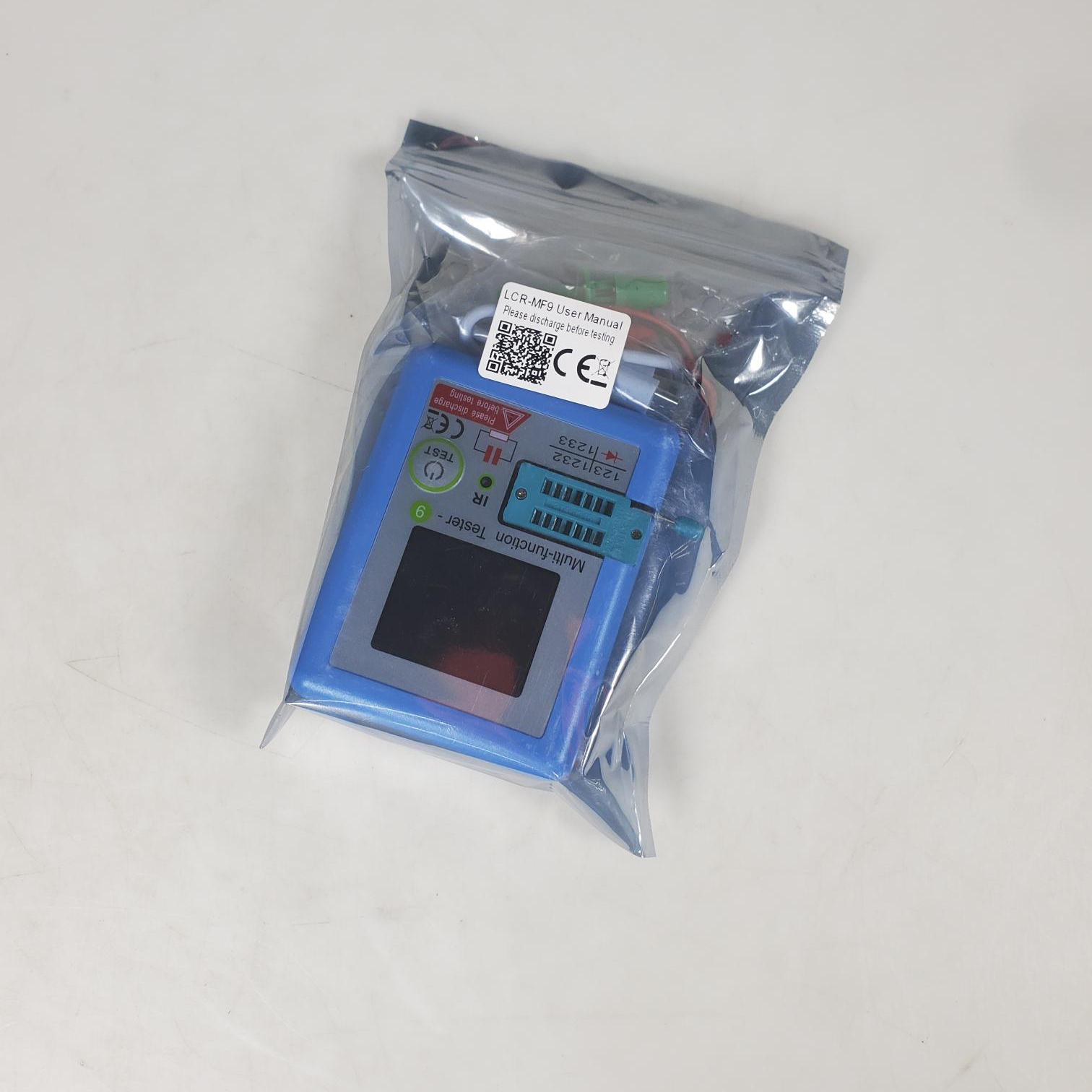 DoTek ESR Meter Multifunctional Transistor Tester Resistance Battery - LCR-MF9 Gambar produk DoTek ESR Meter Multifunctional Transistor Tester Resistance Battery - LCR-MF9