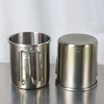 Gambar produk MyTrip Gelas Cangkir Kopi Gagang Lipat Camping Mug Stainless 304 470ml - INU175