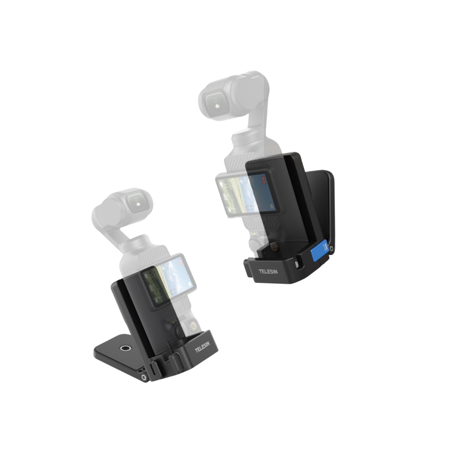 TELESIN Magnetic Mount Stand Expansion Adapter for DJI Osmo Pocket 3 - S6-CFR-04-TDJ Gambar produk TELESIN Magnetic Mount Stand Expansion Adapter for DJI Osmo Pocket 3 - S6-CFR-04-TDJ