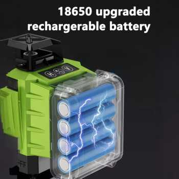 Gambar produk LFINE Laser Level Self Levelling 4D 8 Lines Construction with Remote - LF-100