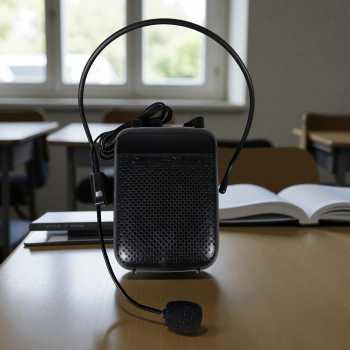 Little Bee Speaker Pinggang Bluetooth Voice Amplifier LED Wired 3W - YW-168U