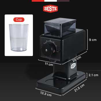 Gambar produk Trieste Alat Penggiling Biji Kopi Elektrik Coffee Bean Grinder 250g Plastic Cup - N800