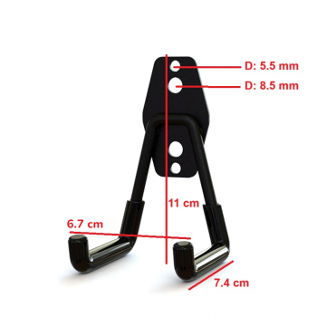 Gambar produk TaffHOME Gantungan Sepeda Dinding Multifungsi Wall Hook Storage 1 PCS - SW105