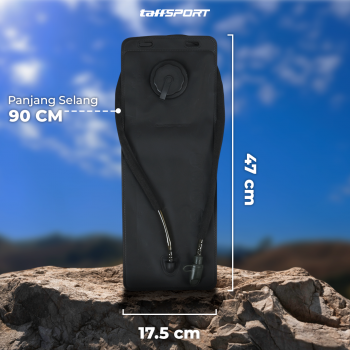 Gambar produk TaffSPORT Kantong Air Minum Water Bladder Hydration Pack BPA Free 3L - Y8