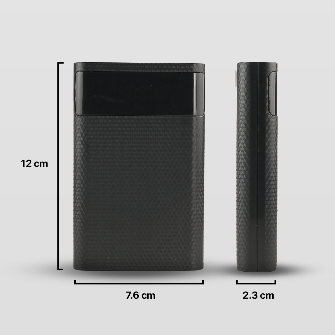 Gambar produk Kebidumei Power Bank DIY Case LCD Display Dual USB Port 4 PCS 18650 - KA4