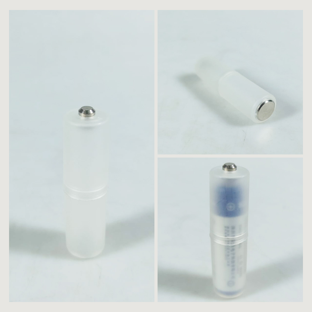 Gambar produk Adapter Case Baterai AAA to AA with Bottom Positive Electrod - JX00115