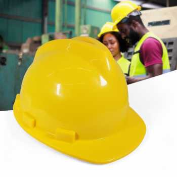 Proguard Helm Proyek Konstruksi K3 Safety Protective Cap V Shaped ABS - LM0449