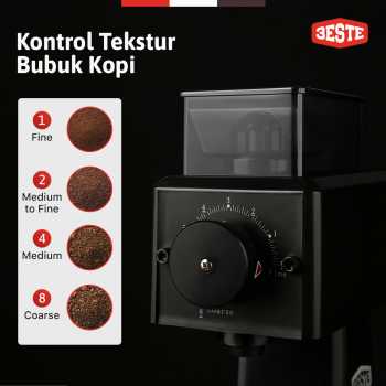 Gambar produk Trieste Alat Penggiling Biji Kopi Elektrik Coffee Bean Grinder 250g Plastic Cup - N800