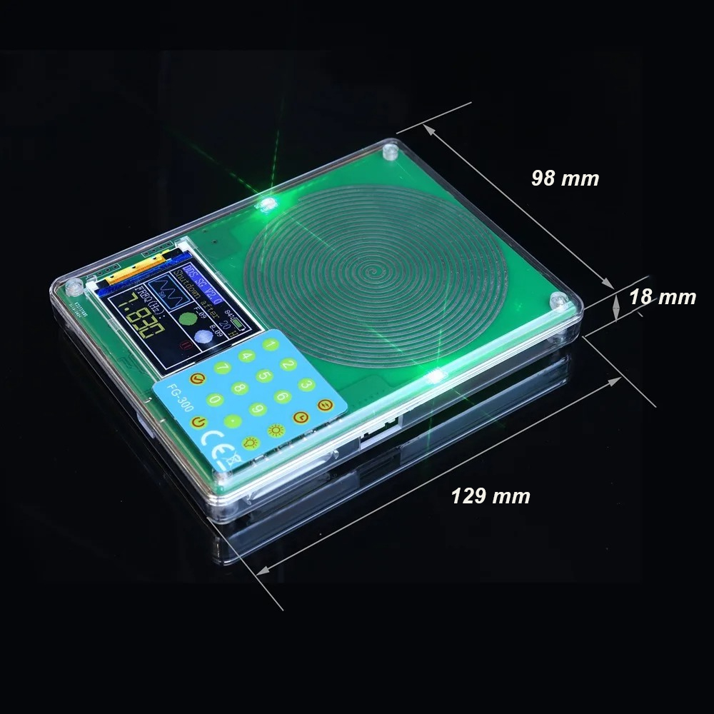 Meterk Signal Generator Sine Triangle Square Waves 1.8 Inch 1000mAh - FG-300 Gambar produk Meterk Signal Generator Sine Triangle Square Waves 1.8 Inch 1000mAh - FG-300
