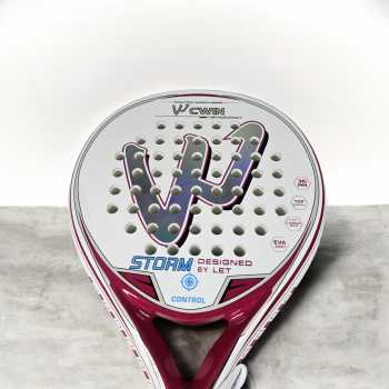 Gambar produk CWIN Raket Padel Teardrop Carbon Fiber 3.6cm Thickness 365g - 6357