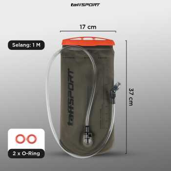 Gambar produk TaffSPORT Kantong Air Minum Water Bladder Hydration Pack 2L - TF30