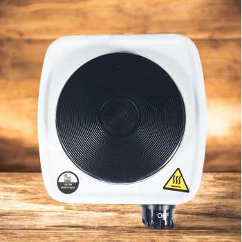 Gambar produk Taffware Kompor Listrik 1 Tungku Mini Portable Hot Plate 500W - DLD-101B