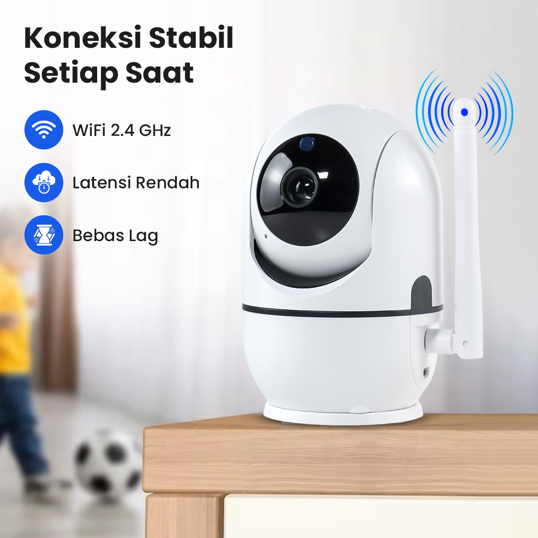 Gambar produk ZOSI CCTV WiFi IP Kamera Two Way Audio IR Motion Sensor 1080p - C289