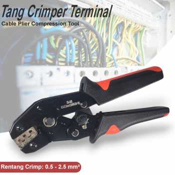 CINLINELE Tang Crimper Terminal Cable Plier Compression Tool - SN-48B